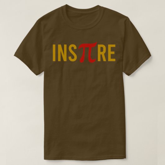 Wiskunde Geek Inspire Funny Integral Mathematics S T-shirt (Design voorkant)