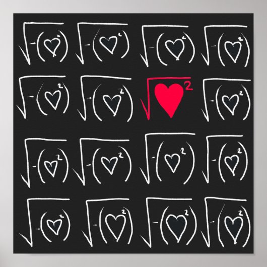 Wiskunde geek romance : echte liefde vinden poster (Voorkant)