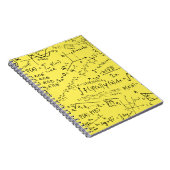 Wiskunde Geek, wiskundeoplosspatroon Notitieboek (Rechterzijde)