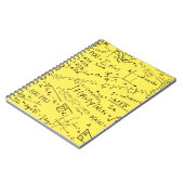 Wiskunde Geek, wiskundeoplosspatroon Notitieboek (Linkerzijde)