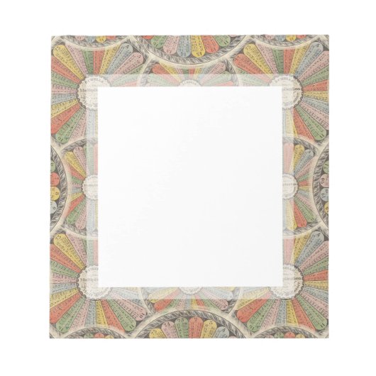 Wiskunde Geek's  vermenigvuldigingstabellen Notitieblok (Voorkant)