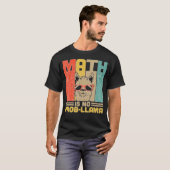 Wiskunde Geen Prob Llama Wiskunde Llama T - shirts (Voorkant volledig)