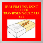 wiskunde gegevensset poster (Voorkant)