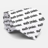 Wiskunde Genius Stropdas (Opgerold)