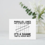 Wiskunde geometrie | Mathematica Leerstudenten Gif Briefkaart (Staand voorkant)