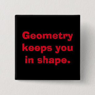 Wiskunde Geometry Button