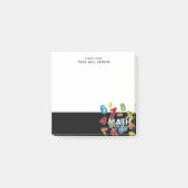 Wiskunde Gepersonaliseerde Naam Leraar Student Post-it® Notes (Voorkant)