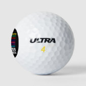 Wiskunde Getallen 100e Dag van School Leraar Kinde Golfballen (Logo)