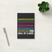 Wiskunde Getallen 100e Dag van School Leraar Kinde Post-it® Notes (Kantoor)