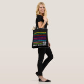 Wiskunde Getallen 100e Dag van School Leraar Kinde Tote Bag (Op model)