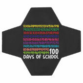Wiskunde Getallen 100e Dag van School Leraar Kinde Voetbal (Enkel)