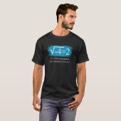 wiskunde gezegde complex nummers 2 t-shirt (Voorkant volledig)