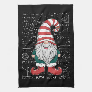 Wiskunde Gnome Family Matching Group kerstparty Theedoek