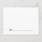 Wiskunde Graduation Party Advies voor Afstuderen Informatiekaartje (Achterkant)