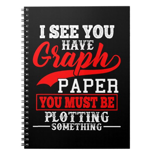 Wiskunde grafiekpapier notitieboek (Voorkant)