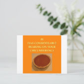 wiskunde grap briefkaart (Staand voorkant)