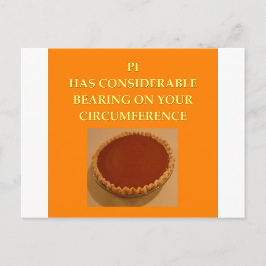 wiskunde grap briefkaart (Voorkant)