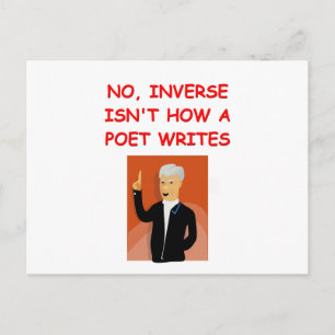 wiskunde grap briefkaart