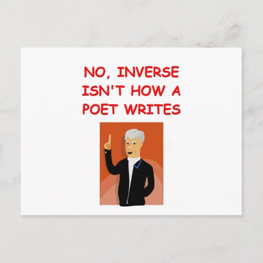 wiskunde grap briefkaart (Voorkant)