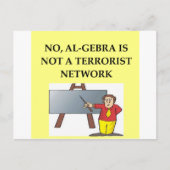 wiskunde grap briefkaart (Voorkant)