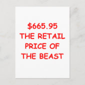 wiskunde grap briefkaart (Voorkant)