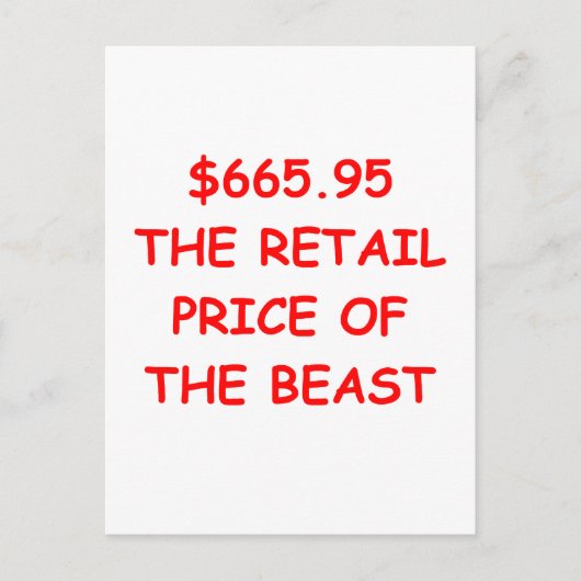 wiskunde grap briefkaart (Voorkant)