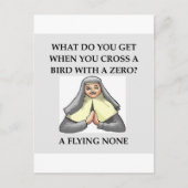 wiskunde grap briefkaart (Voorkant)