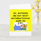 wiskunde grap kaart (Gele Bloem)