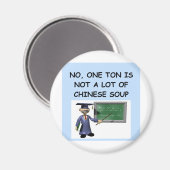 wiskunde grap magneet (Voorkant / Achterkant)