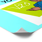 wiskunde grap poster (Hoek)