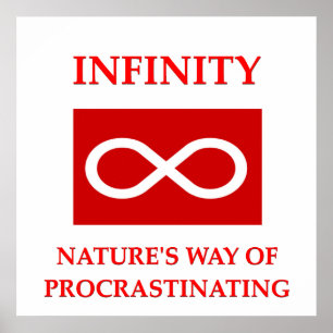 wiskunde grap poster