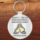 wiskunde grap sleutelhanger (Voorkant)