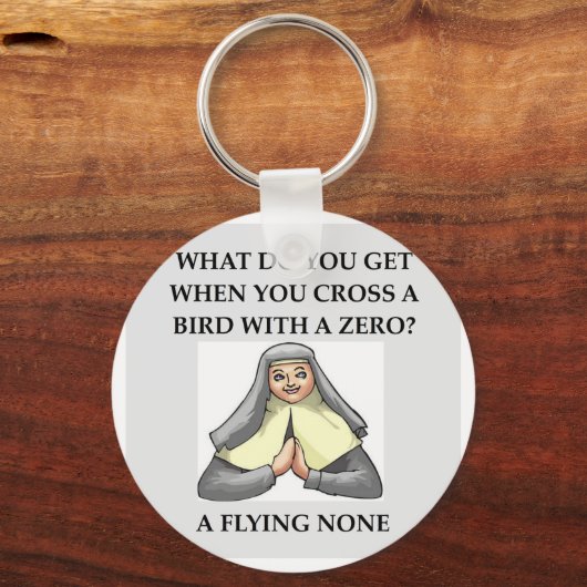 wiskunde grap sleutelhanger (Voorkant)