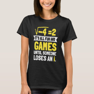 Wiskunde grap voor algebra ventilatoren en wiskund t-shirt