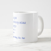 Wiskunde Grote Koffiekop (Voorkant rechts)