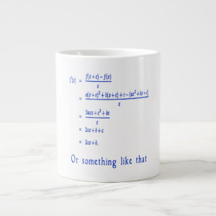 Wiskunde Grote Koffiekop