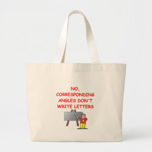 WISKUNDE GROTE TOTE BAG