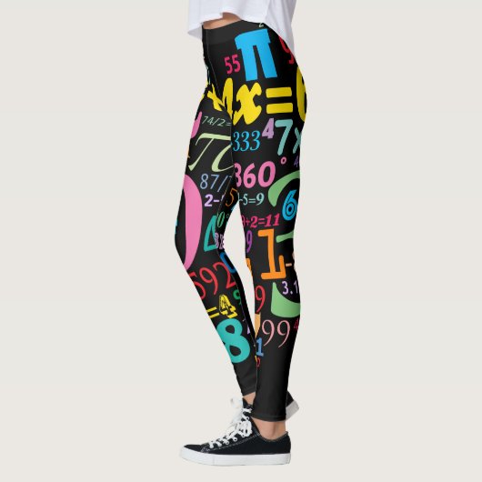Wiskunde hart leggings (Links)