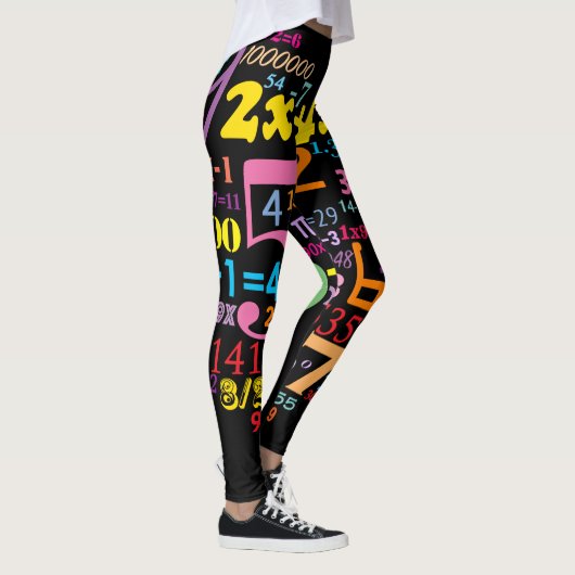 Wiskunde hart leggings (Rechts)