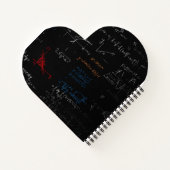 Wiskunde hart Notitieboek (Achterkant)