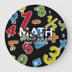 Wiskunde. Het enige vak dat telt Grote Klok