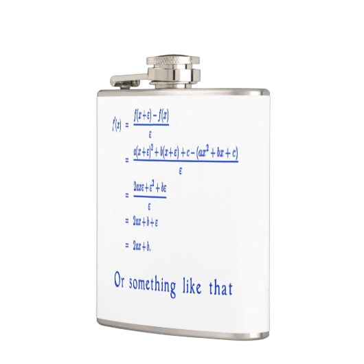 Wiskunde Heupfles (Links)