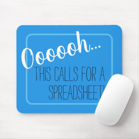 Wiskunde Humor Mousepad Muismat (Met muis)