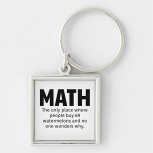 Wiskunde Humor Sleutelhanger