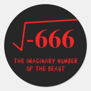 Wiskunde Humor Sticker