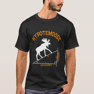 Wiskunde Hypotemose Driehoek Aangrenzende Wiskundi T-shirt