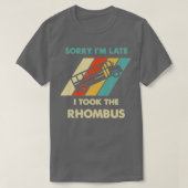 Wiskunde ik nam de Rhombus Funny Wiskunde Nerd T-shirt (Design voorkant)