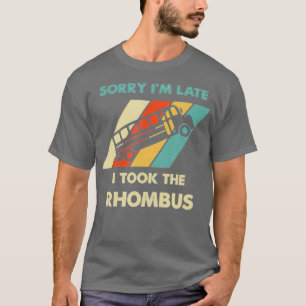 Wiskunde ik nam de Rhombus Funny Wiskunde Nerd T-shirt
