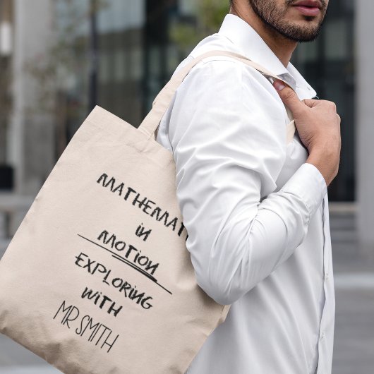Wiskunde in Beweging Gepersonaliseerde Wiskunde Le Tote Bag
