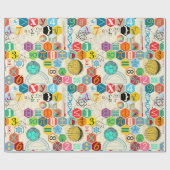 wiskunde in kleur cadeaupapier (Vlak)